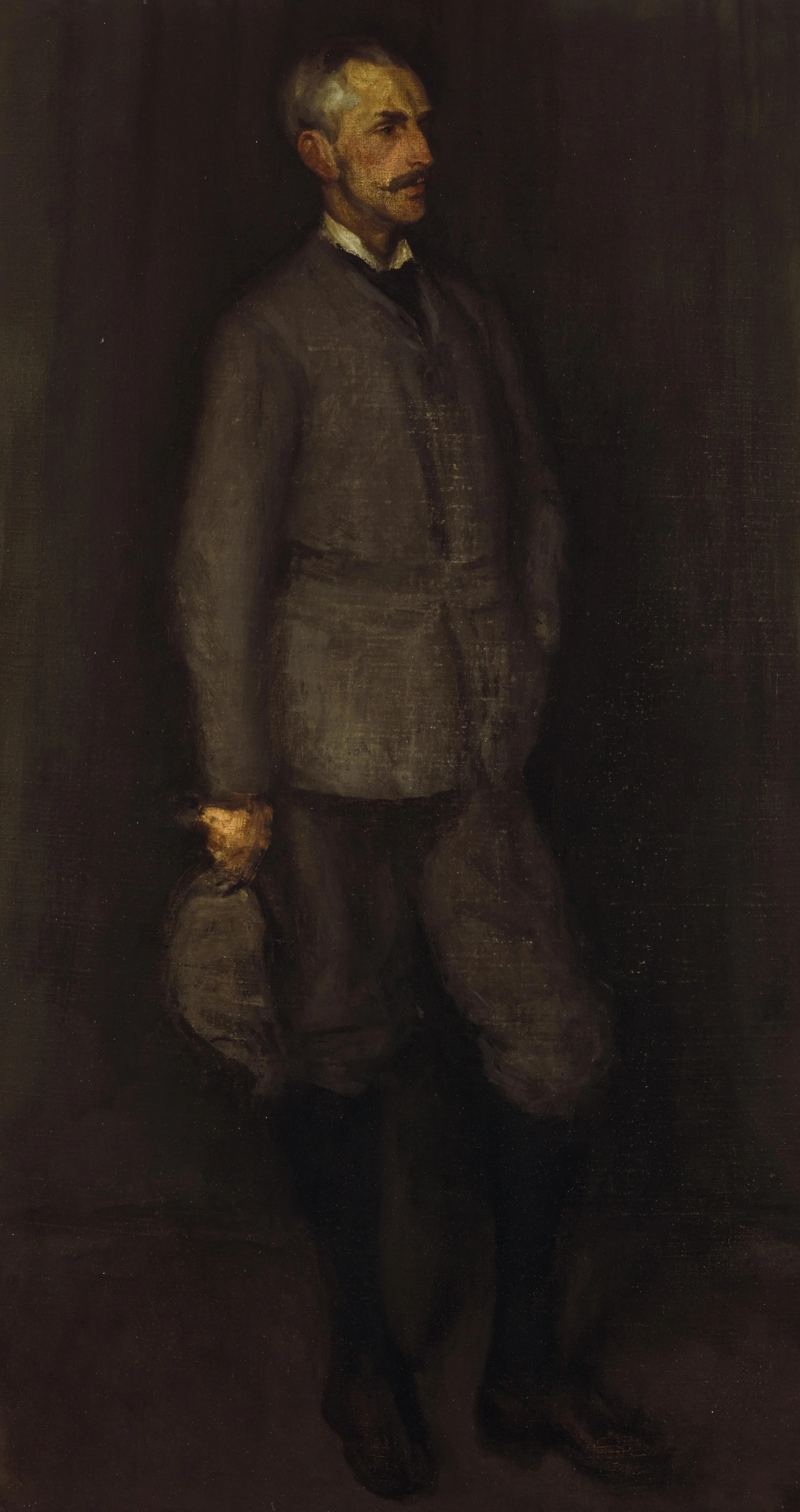 Arrangement in Grey and Green. Portrait of John James Cowan