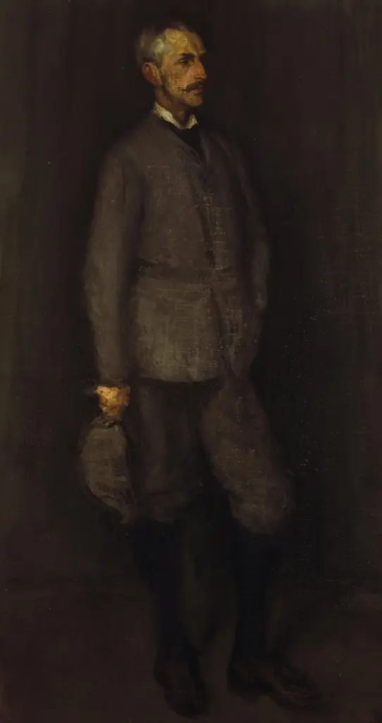Arrangement in Grey and Green. Portrait of John James Cowan