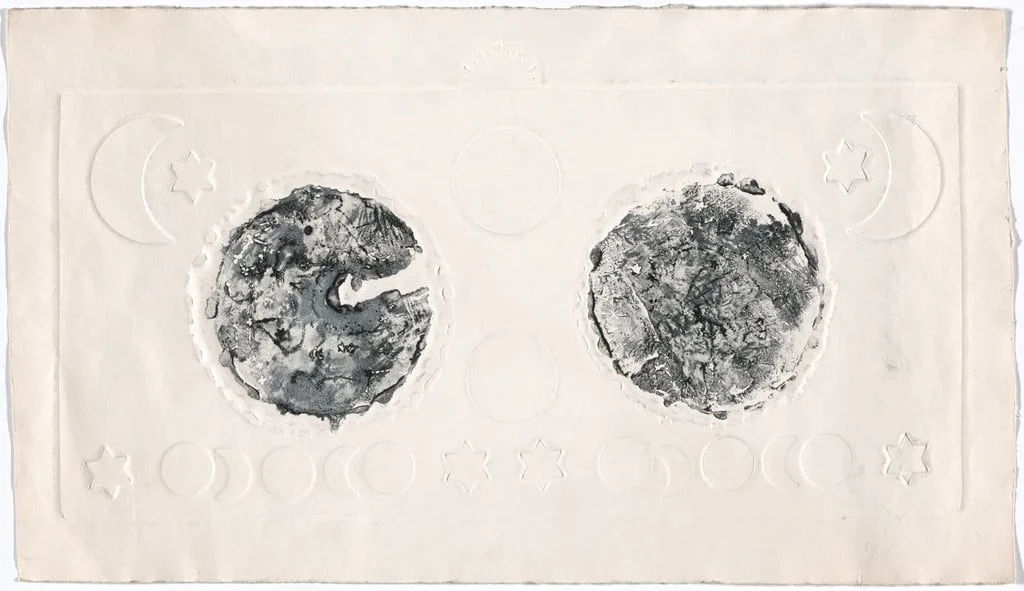 Untitled, by Betye Saar, ink, 1968