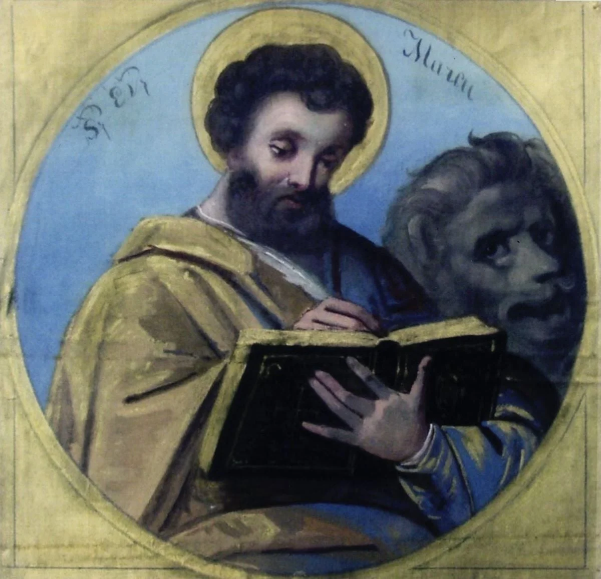 Sf. Evanghelist Marcu, by Gheorghe Tattarescu, unspecified