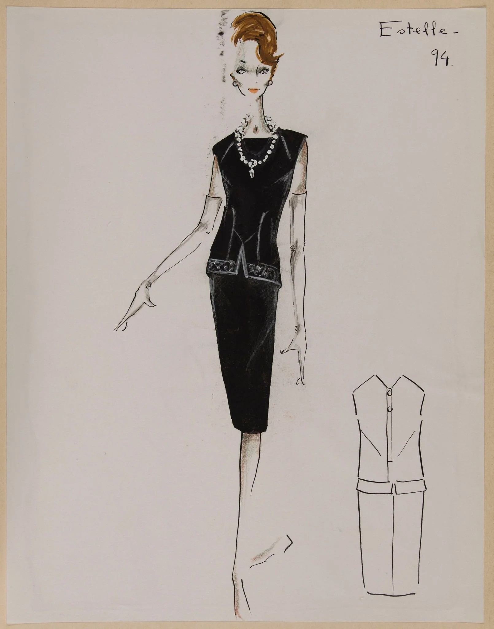 Estelle, by Carven, 1960