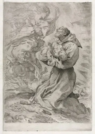 The Vision of St. Francis of Assisi