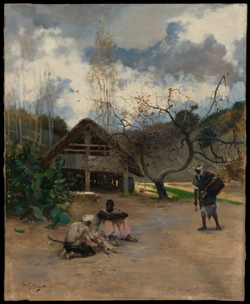 By the Fire – Scene from Morocco