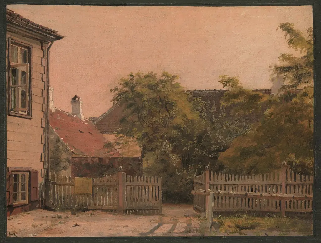 A Corner of the Artist´s Father's House