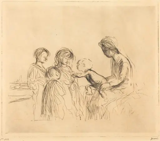 La madone et les enfants (The Madonna and the Children)