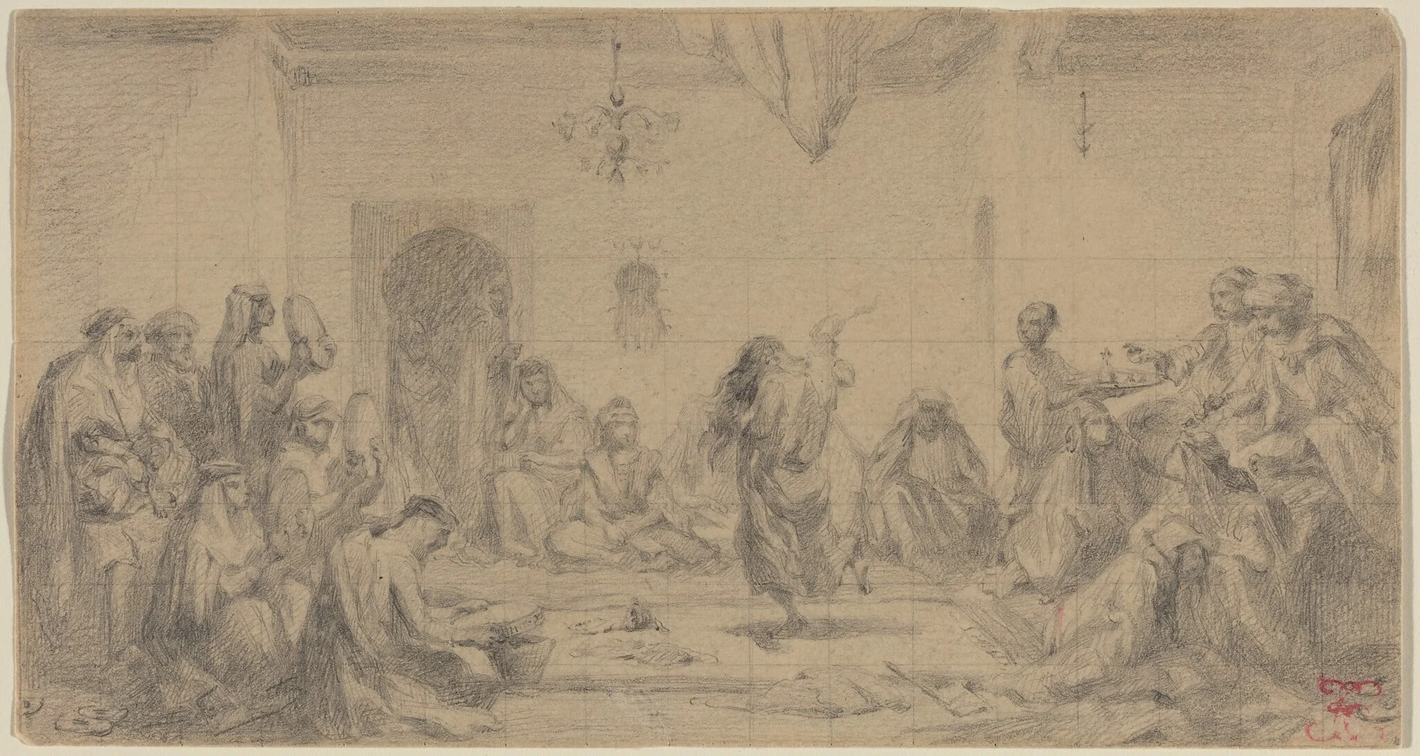 Interior with Dancer