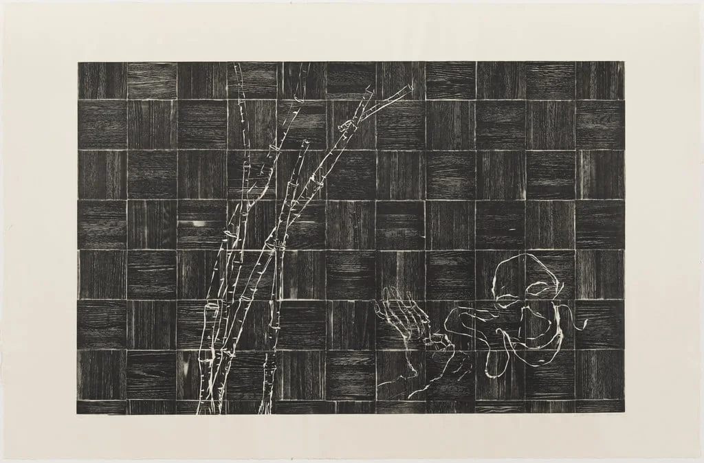 Untitled, by Susan Rothenberg, ink, 1990