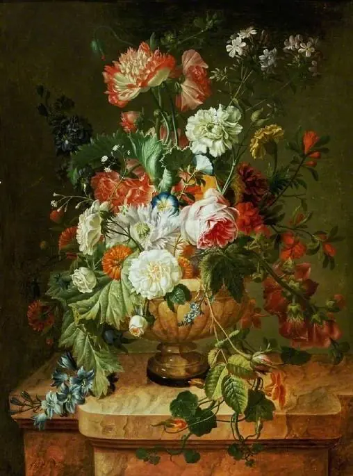 A bowl of flowers