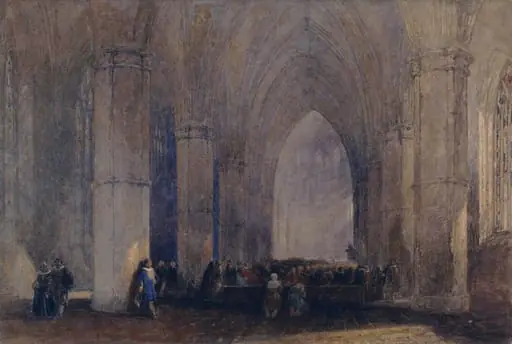 Interior of a cathedral