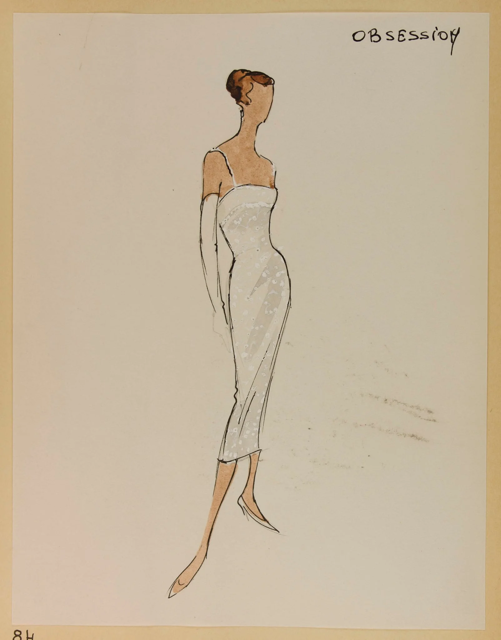 Obsession, by Marie-Louise Carven, 1955