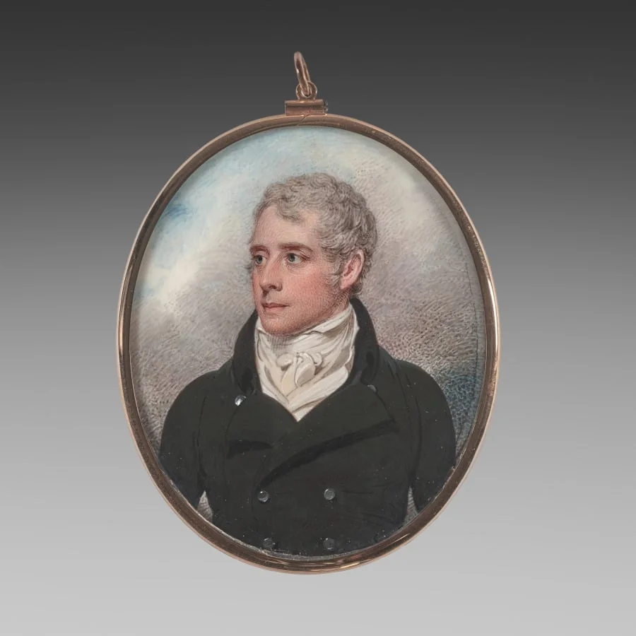 Portrait of Sandford Peacocke, by William Wood, unspecified, 1801