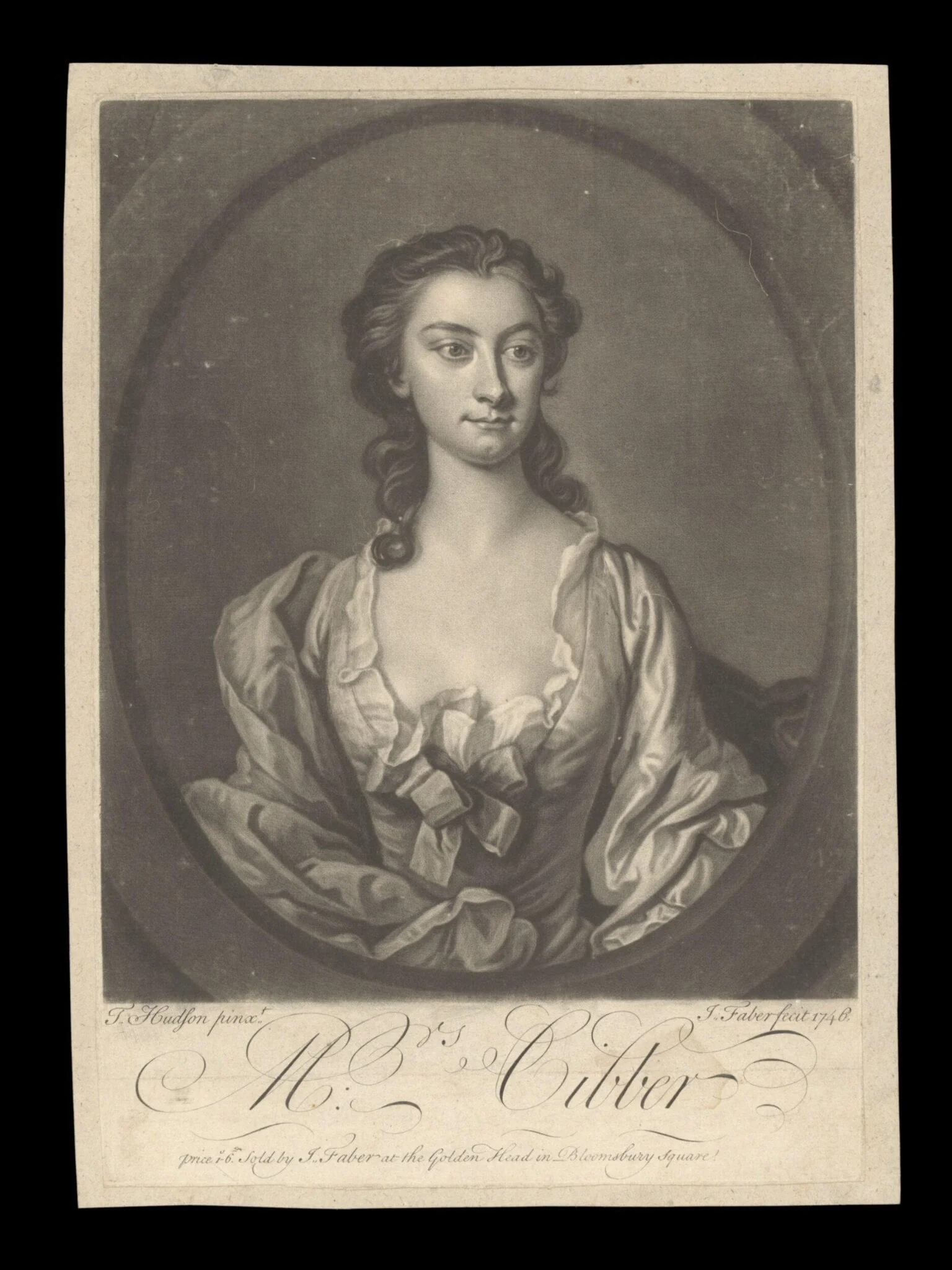 H Beard Print Collection, by Thomas Hudson, 1746