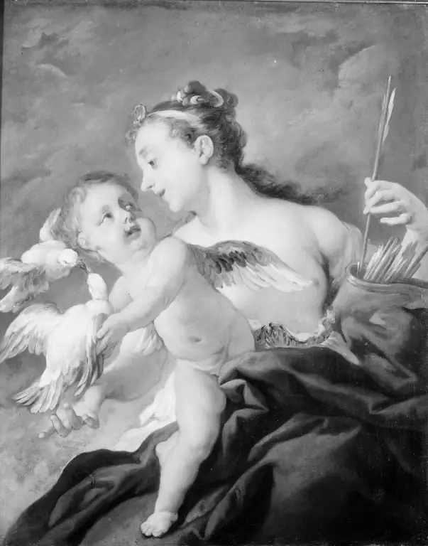 Venus and Cupid