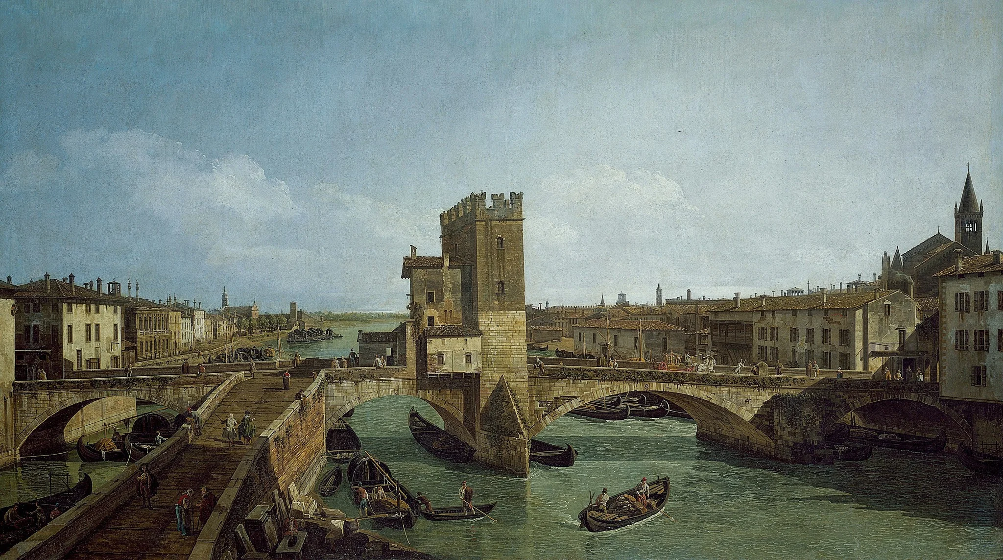 The Old Ponte delle Navi in Verona