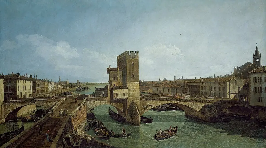 The Old Ponte delle Navi in Verona