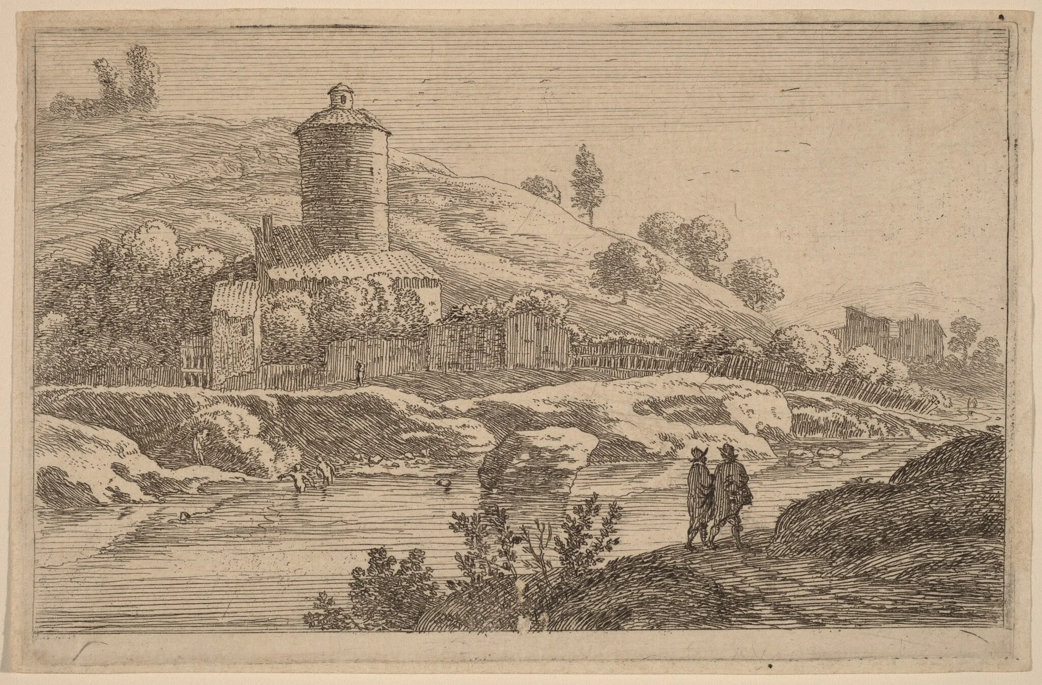 Round Tower near the Tiber
