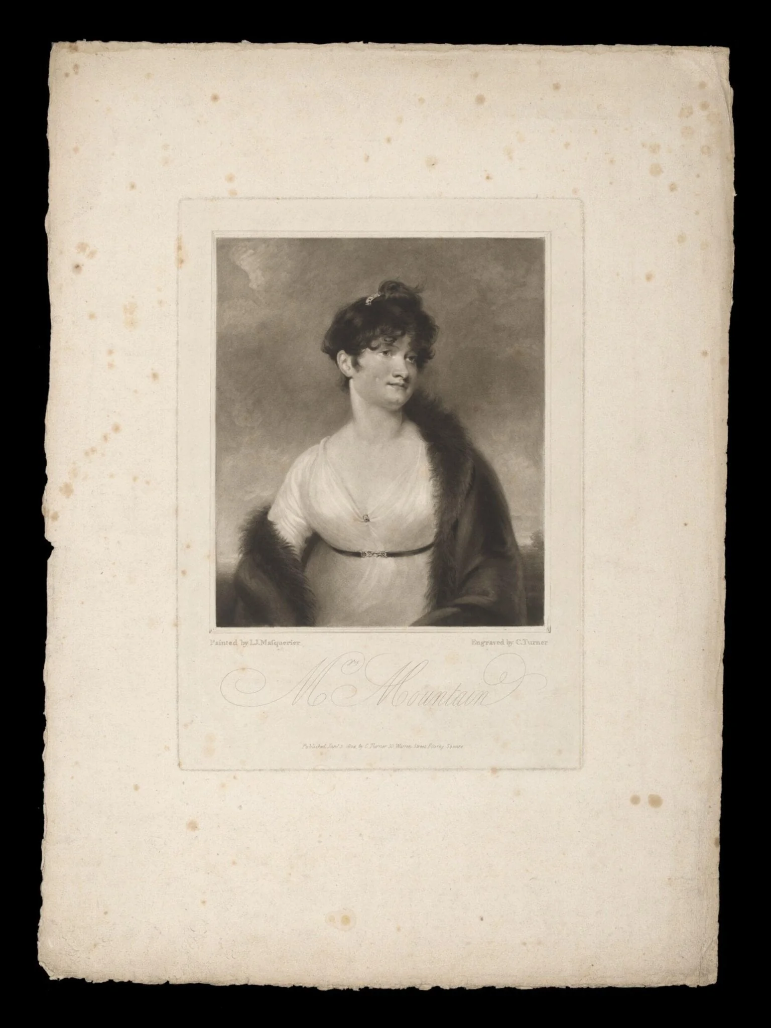 H Beard Print Collection, by John James Masquerier, 3