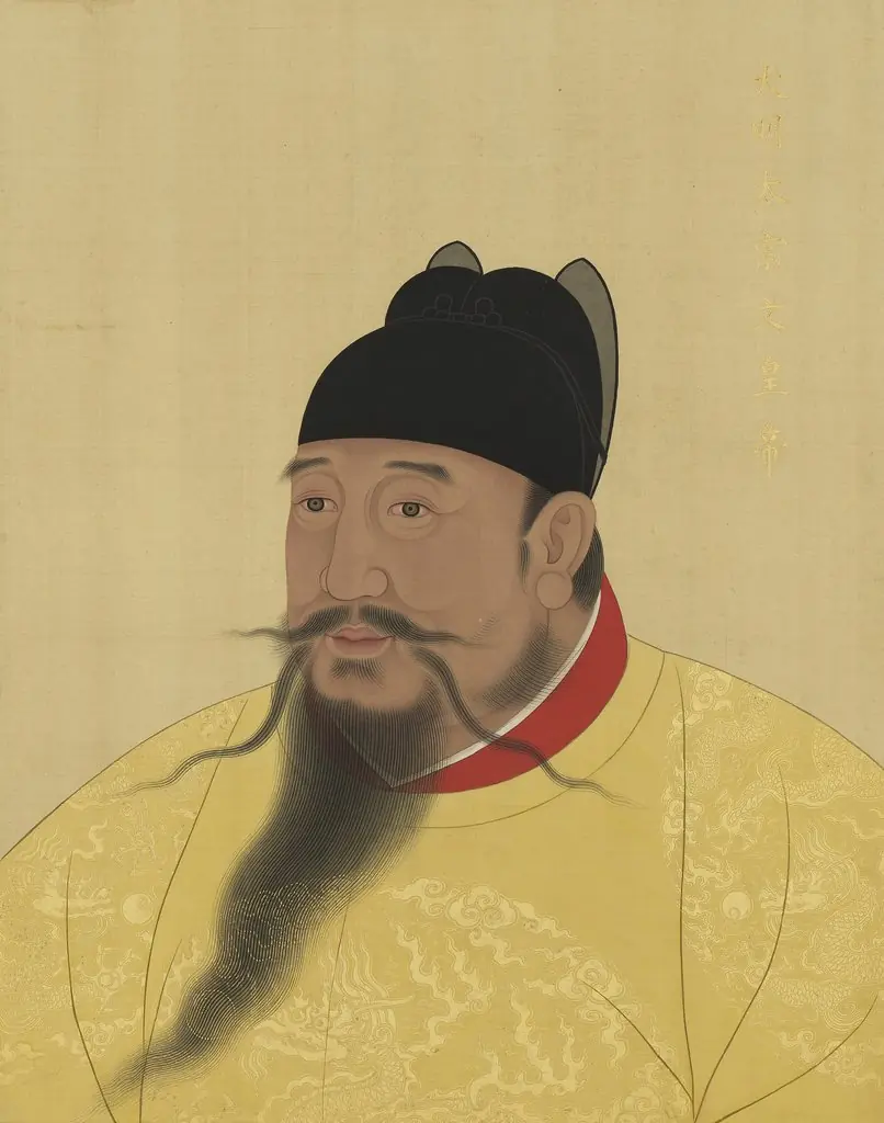 明代帝后半身像册（一）-太宗文皇帝