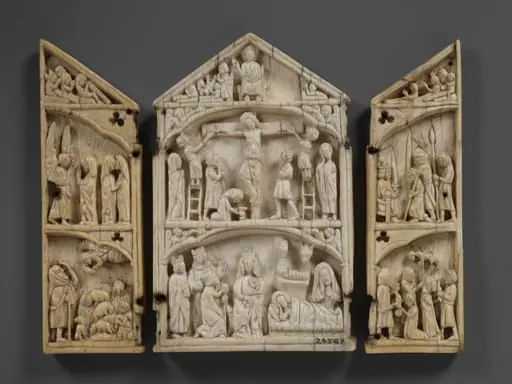 The Nativity with the Adoration of the Magi, the Crucifixion and the Last Judgement