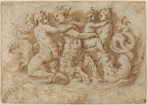 Tritons and Nymphs