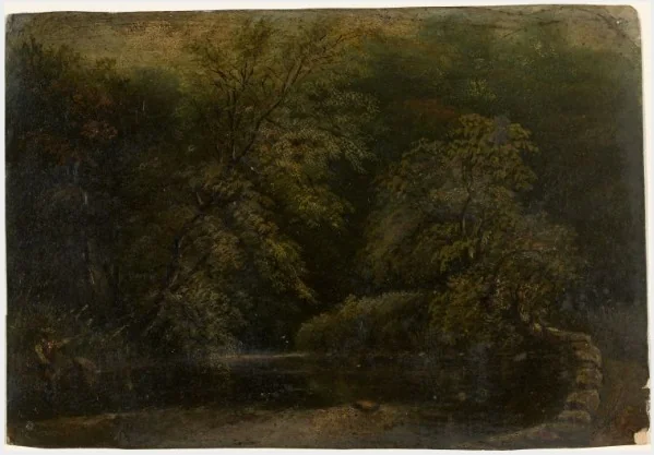 A Fisherman in a Stream