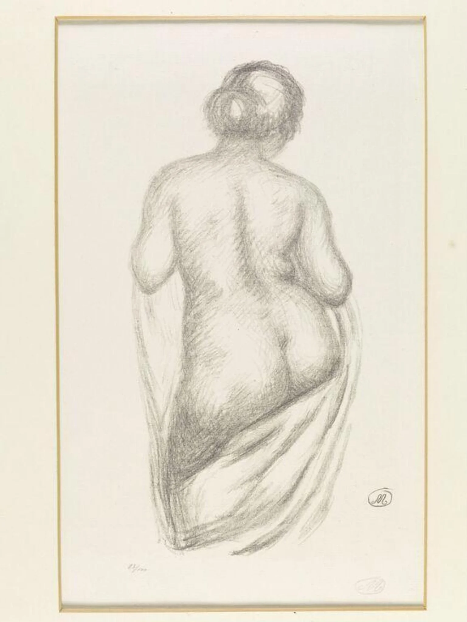 Femme vue de dos