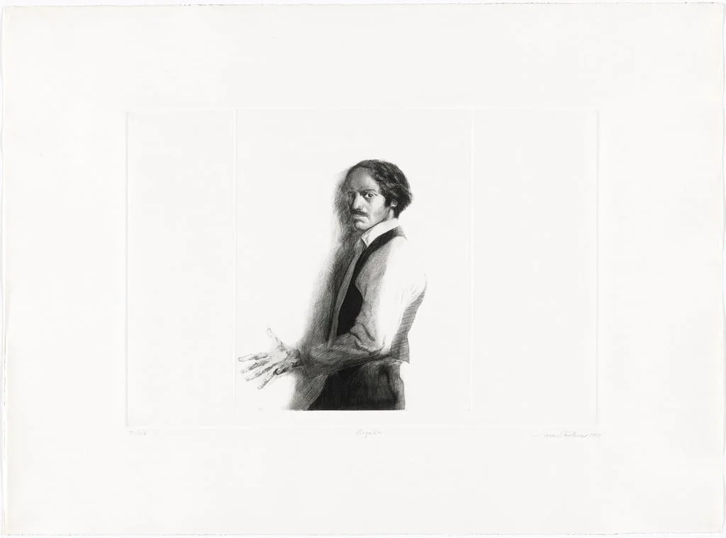 Untitled, by Juan Cárdenas, ink, 1973