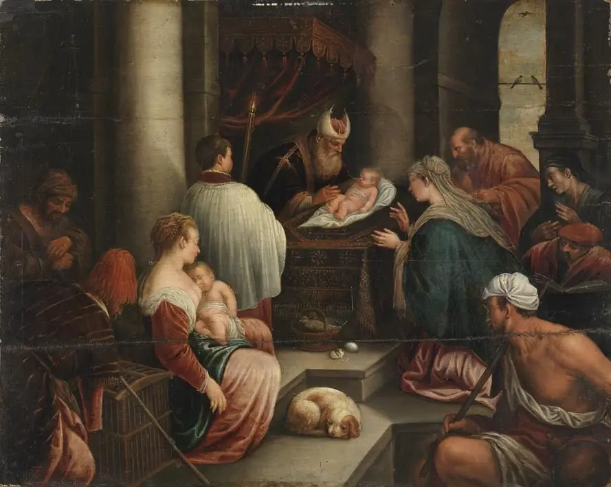 The presentation of Christ in the temple