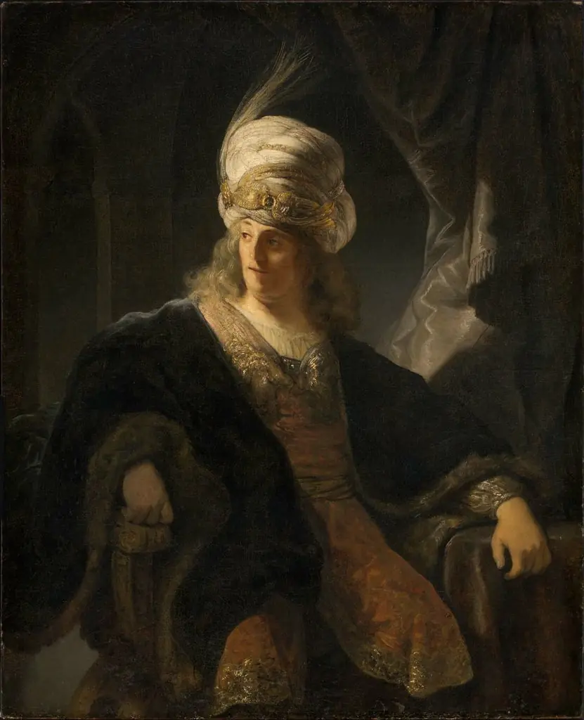 Young Man in Oriental Costume