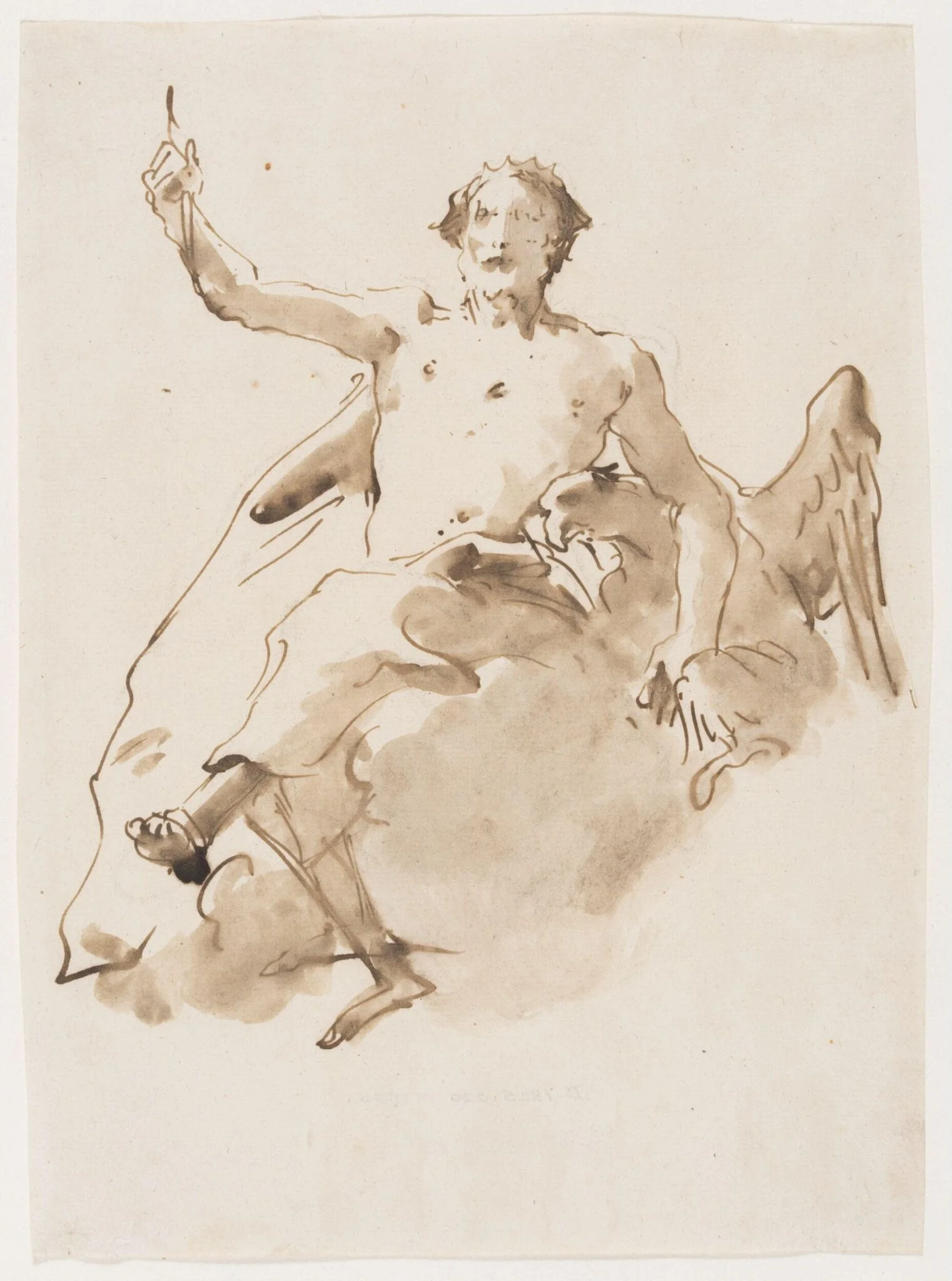 Jupiter, by Giovanni Battista Tiepolo, 1757