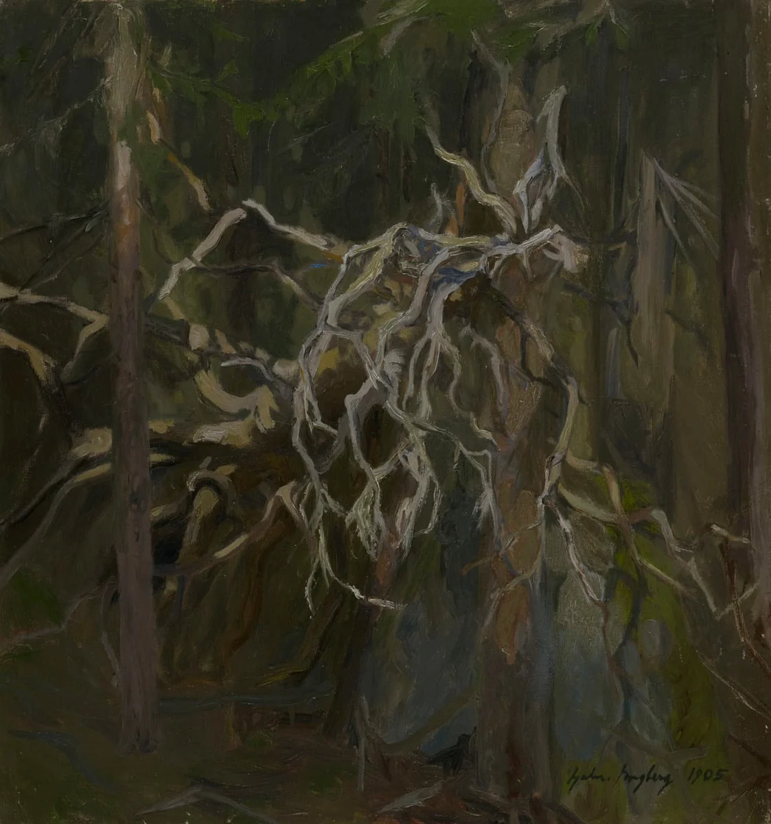 Katkennut hongankelo, by Gabriel Engberg, unspecified
