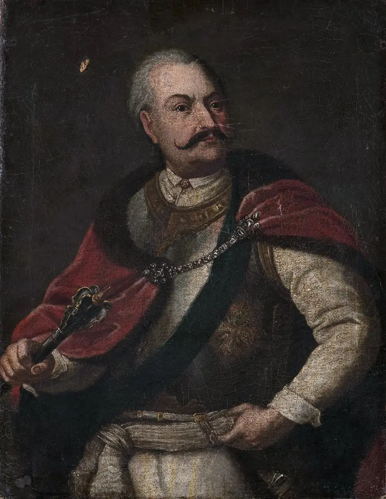 Portrait of prince Samuel Korecki /?/ Pogonia coat of arms (1621–1651), starosta of Ropczyce