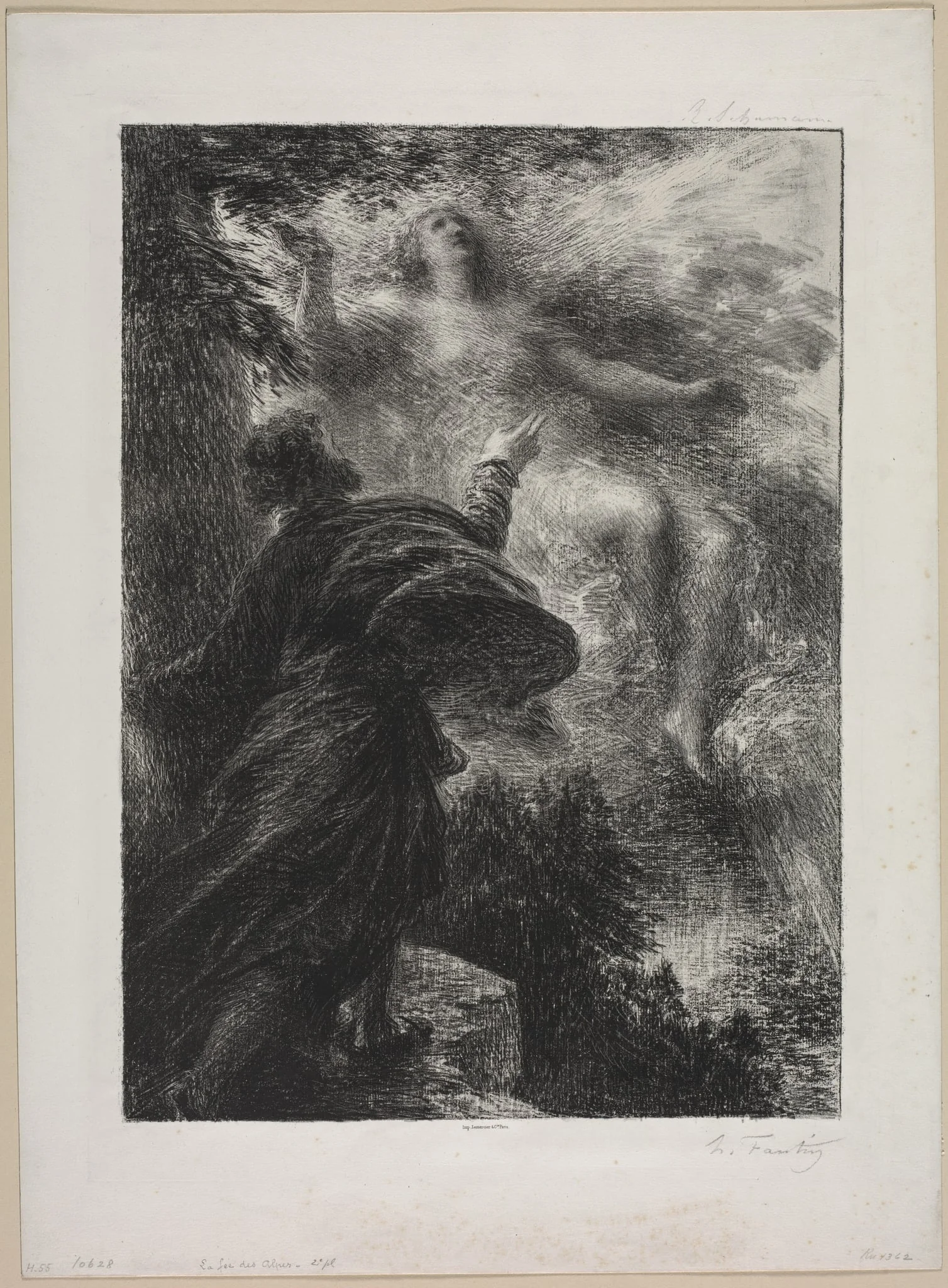 The Fairy of the Alps, by Henri Fantin-Latour, 1885