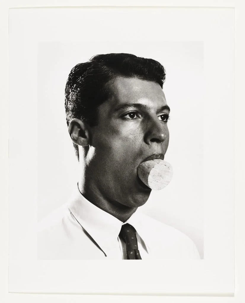 Untitled, by Maurizio Cattelan, silver, 2000