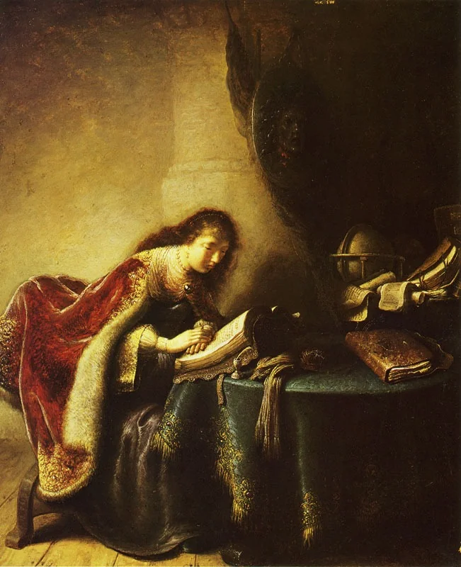 Minerva reading