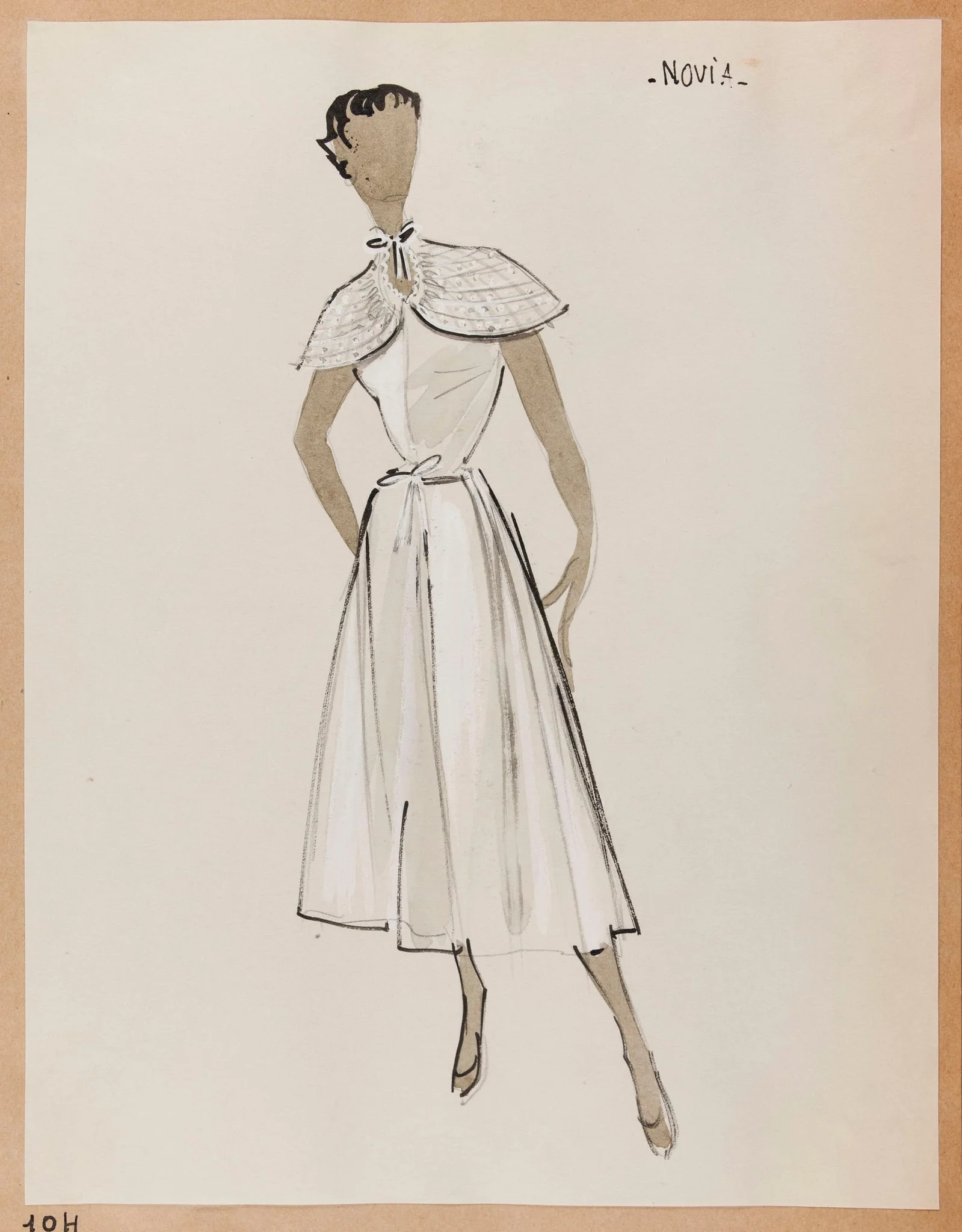 Novia, by Carven, 1951