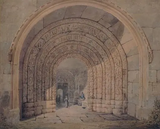The South Doorway of Malmesbury Abbey Church