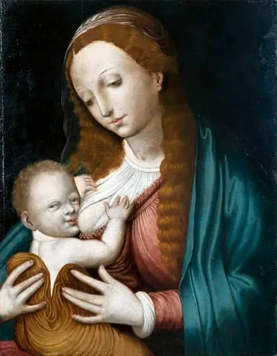 Fecioara cu Pruncul (Virgo Lactans)