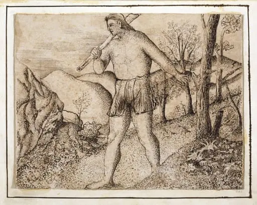 drawing from Ionides Album
