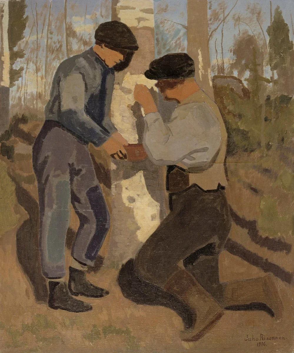 Mahlanlaskijat, by Juho Rissanen, unspecified