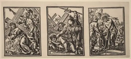 Three Scenes on the Road to Calvary