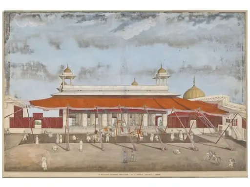 The Diwan-i Khas or Private Hall of Audience, Delhi.