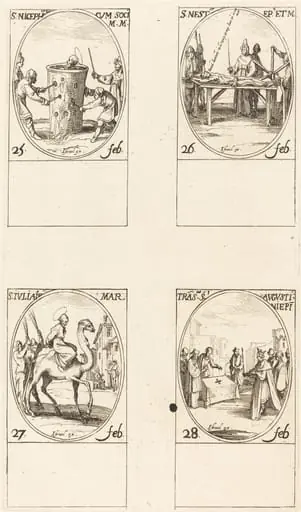 St. Nicephorus; St. Nestor; St. Julian; Translation of St. Augustin