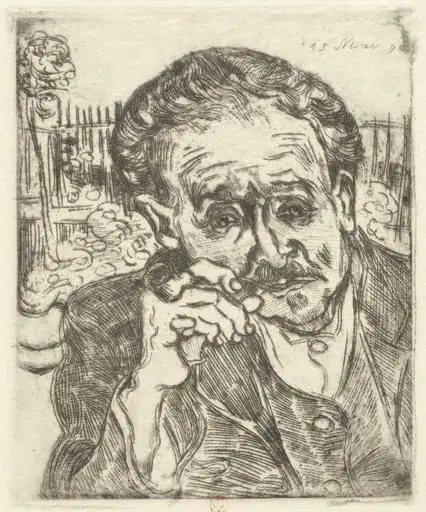 Dr. Gachet (Man with a Pipe)