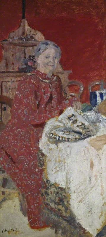 Le Déjeuner, by Édouard Vuillard, oil, 1898