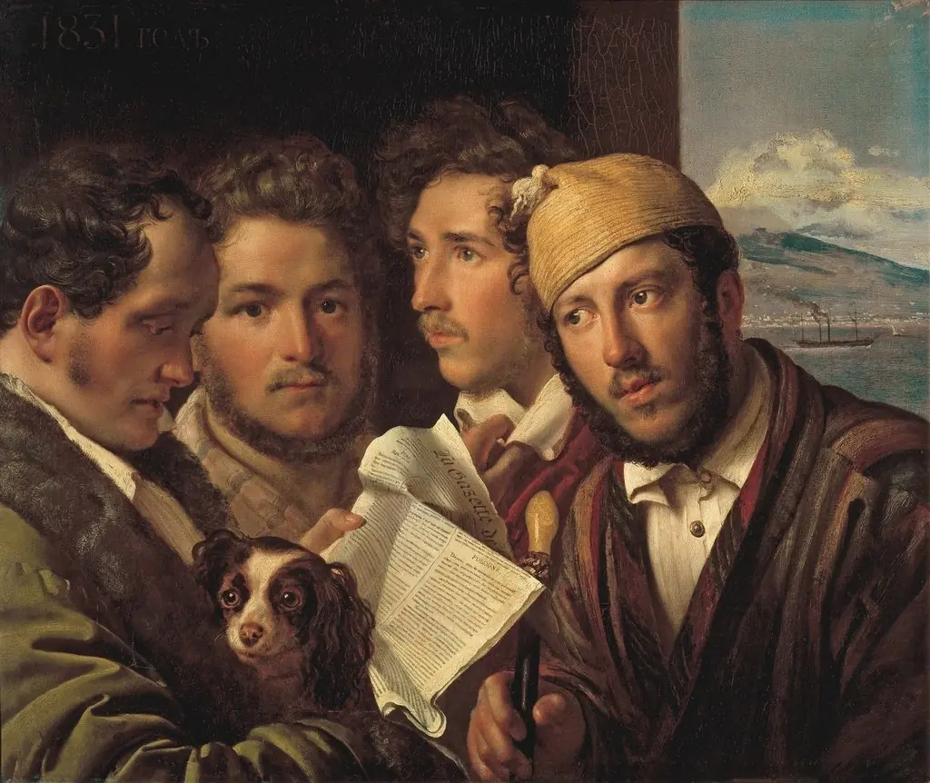 Gazette readers in Naples