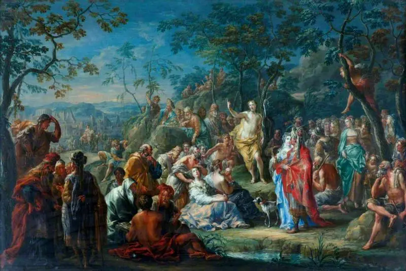 Saint John the Baptist Preaching in the Wilderness