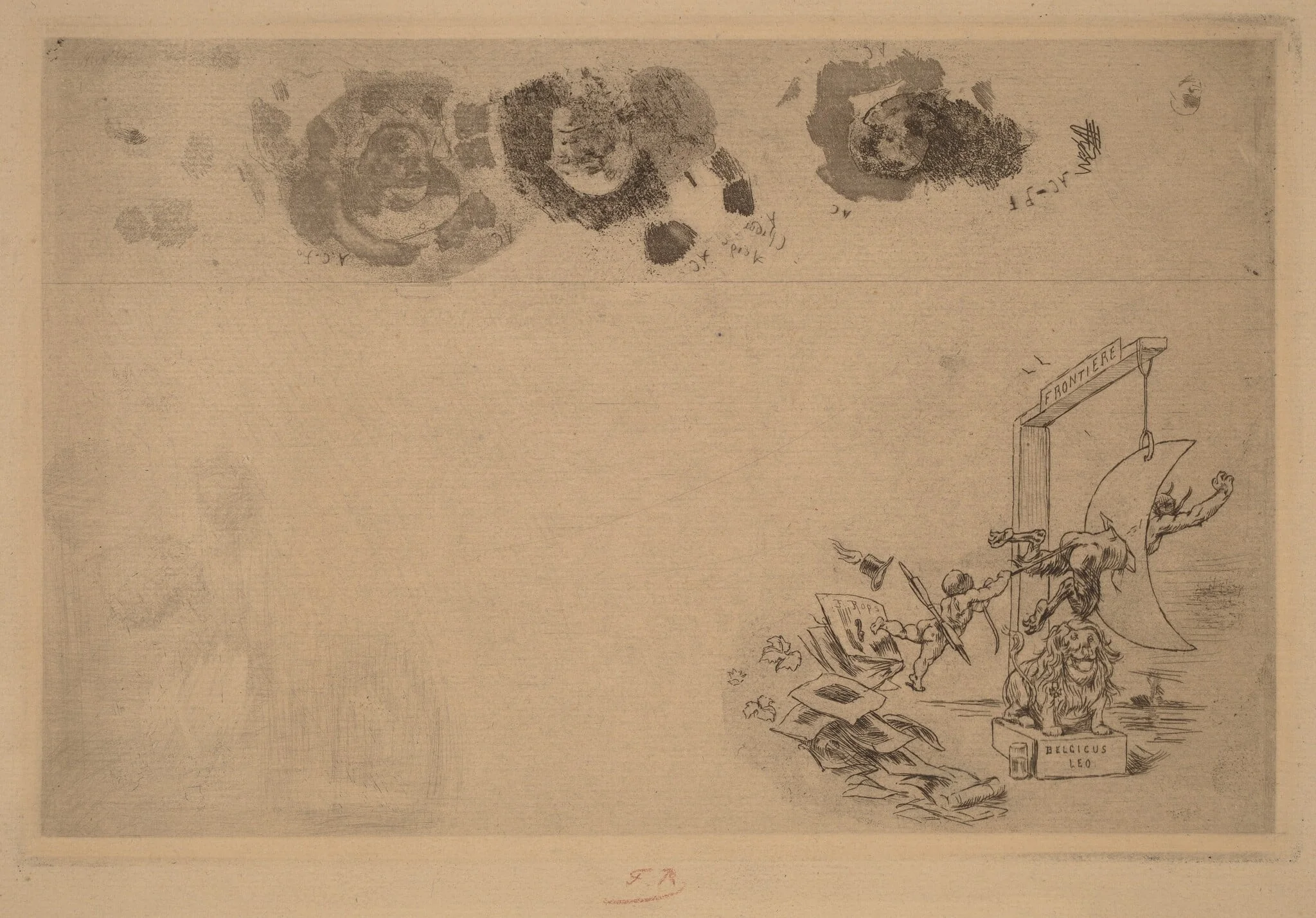 Belgian Border, Bill of Disorder (Frontiere de Belgique. Billet a Desordre)