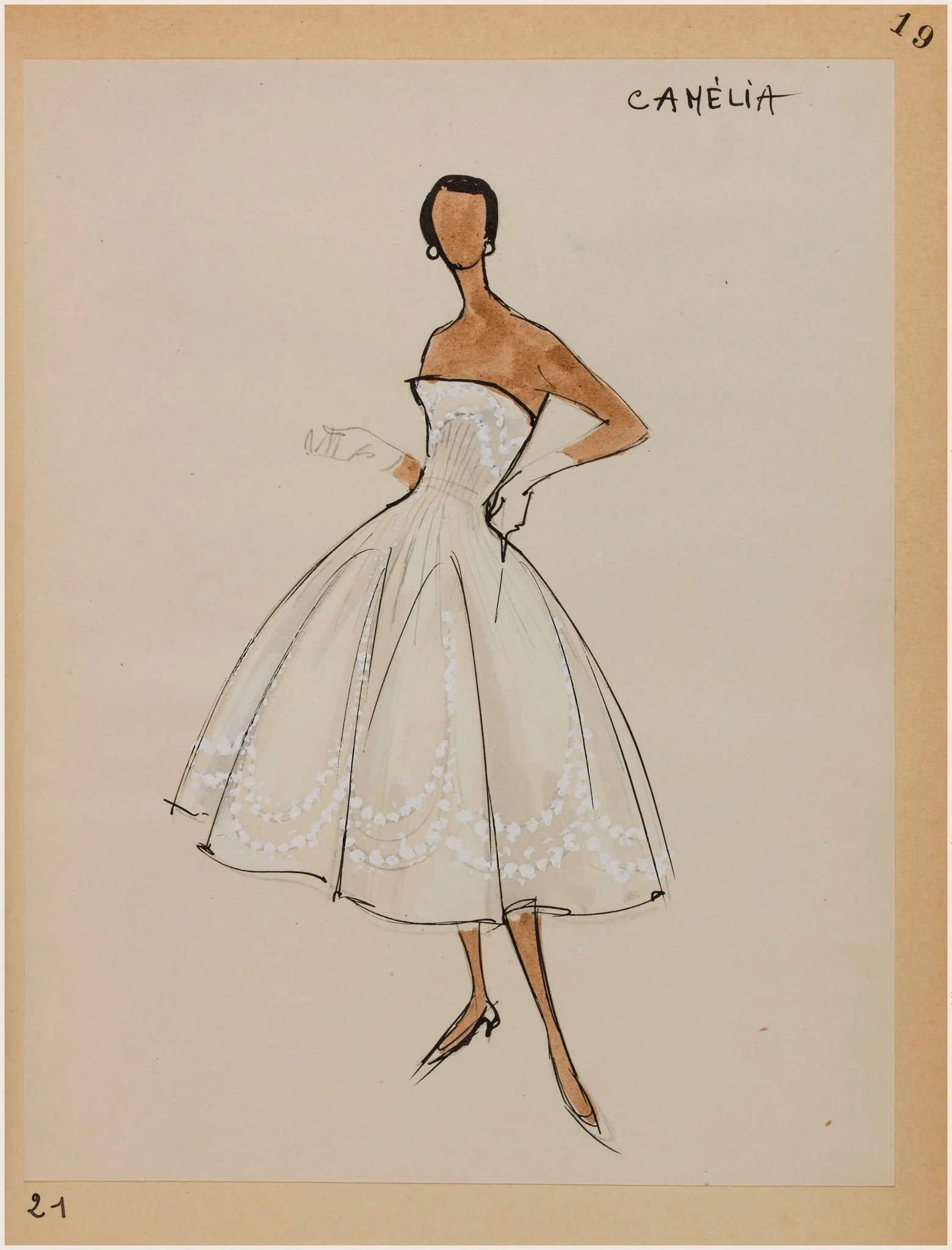 Camélia, by Marie-Louise Carven, 1956