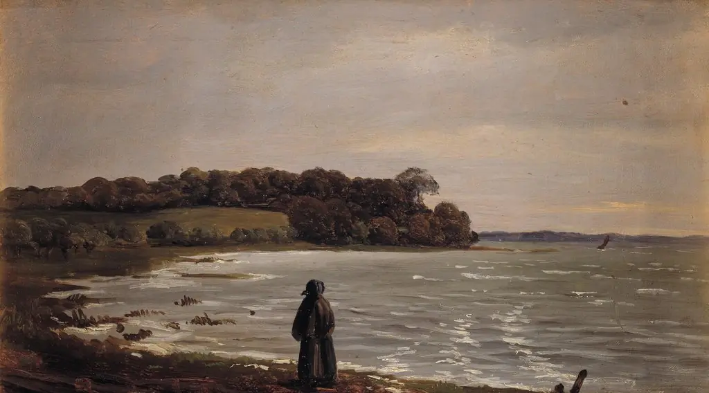 At the Præstø Fjord in the wind